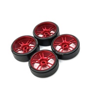 27Mm Drift Tire Tyre Metal Wheel Rim For Wltoys 284131 K969 K979 K989 P929 Kyosho Mini-Z 1/28 RC Car