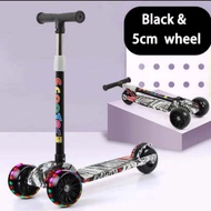 Skuter Budak Kids Scooter Scooter for Kids Foldable and Adjustable Kids Scooter LED Light Skuter Bud