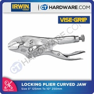 IRWIN VISE-GRIP ORIGINAL LOCKING PLIER CURVED JAW WIRE CUTTER 10WR 7" / 175MM