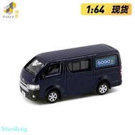 Tiny微影 17 豐田海獅Hiace GOGOX金屬藍貨車面包車 1:64合金車模