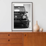 G Wagon Black and White Car Poster, Canvas Painting, G-Class, Home Decoration, Car, Photo, Wall Art,