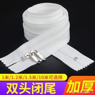 [Pocket Zipper Buckle] [Seckill Style] [Zipper] Thickened Quilt Cover Double-Headed Zipper Strip 1.2