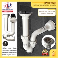 SIFON ANGSA WASTAFEL PVC DUPON P4160-P1 SIFON PLASTIK PIPA PEMBUANGAN-Garden25 shop