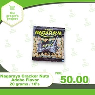 ✷ ✱ ◮ Grocer'sProject [GP] Nagaraya Cracker Nuts 20g x 10's Pack (Original/Garlic/Adobo/Bbq/Hot&amp;Spi