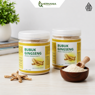 Bubuk Ginseng Free Sendok Alami 250gr | Ginseng Merah | Ginseng Jawa | Penambah Stamina Pria