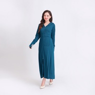 Áo chống nắng nữ toàn thân 2 lớp dáng dài váy chống nắng áo choàng liền thân vải thông hơi làm mát c