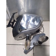 LAMPU MOTOR refrektor batok lampu depan headlamp Byson karbu ORI berkualitas