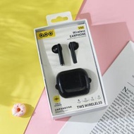 全城熱賣 - 無線藍牙耳機馬卡龍色少女學生盒裝TWS無線藍牙運動耳機（黑色）