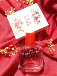 Verona Lisa Perfume For Her Eau De Parfum 50ml Set Hantaran Gift Set Eco Shop Minyak Wangi Perempuan Tahan Lama (Red)