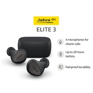 Jabra ELITE 3 - Noise-isolating design &amp; HearThrough True Wireless Earbuds