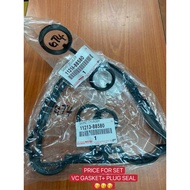 ORIGINAL TOYOTA CALDINA 2.0 TURBO GT4 ST246 (3SGTE) VALVE COVER GASKET + PLUG O RING  11213-88580 + 