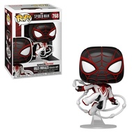 FUNKO POP 768 Game Series Marvel Spider-Man MILES Track Straw Doll Collection