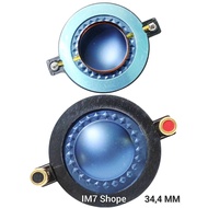 Spool Driver Tweeter 34.4mm Spool Voice Coil 34.4 mm Blue Series.