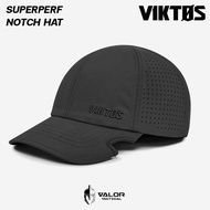 VIKTOS - HAT SUPERPERF NOTCH BLACK - หมวกแก็ป กันแดด ใส่ได้ทั้งผู้ชายและผู้หญิง