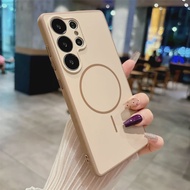 Magnetic Wireless Charging Case For Samsung Galaxy A57 A 57 5G A37 A17 A56 A26 A 26 For Magsafe Back