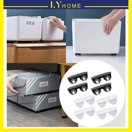 4 Pcs Roller Wheels Storage Box