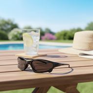 Outdoor sports sunglasses for men retro UV 400 degree sunshade cycling glasses