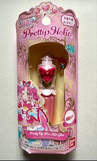 🇯🇵日本直送 📮包郵 全新 名偵探光之美少女 唇彩 潤唇膏 Pretty Holic 寶石 神秘天使  Bandai Pretty Up Pre-Kit Gloss 珍藏 粉紅 貓貓天使 化妝 限定 