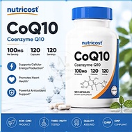 Nutricost CoQ10 100 mg, 120 Capsules m3w0b94b0t