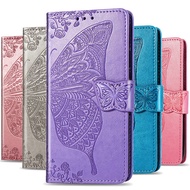 Flip Case for OPPO F15 F11 F19 Pro F19 Pro Plus F9 F11 Pro F17 F17 Pro F19 Wallet Butterfly Embossed