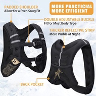 Weight Vest 10 16 20Lbs Weight Vest for Men Women, Body Weight Vests Adjustable for Running Training