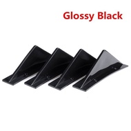 Universal 4pcs Car Rear Bumper Lip Diffuser Shark Fins Spoiler For VW For GOLF MK5 MK6 MK7 MK7.5 MK8