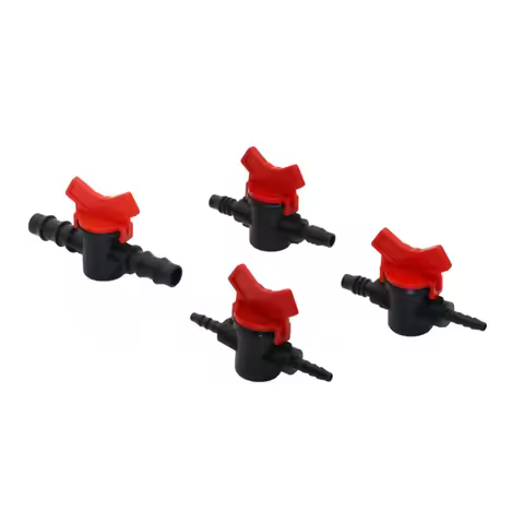 4, 8, 13.5 mm Water Flow Control Valve Four Species Flow Regulator Water Pump Straight Valve DIY Flo