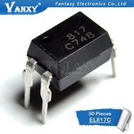 50PCS EL817C DIP4 EL817-C DIP PC817C 817C EL817 817 new and original ICjiashop