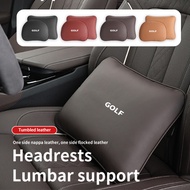 Double-sided Material Automotive S-Class Lumbar Pillow  For Volkswagen Golf Jetta Passat mk4 mk5 mk6