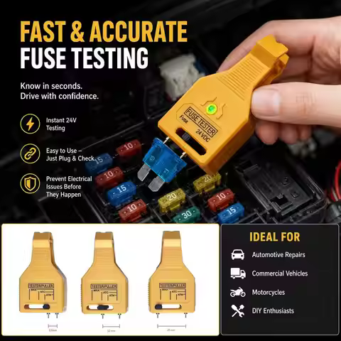 Car Fuse Tester/fuse Detection Extractor/fuse Continuity Tester/universal DC24 Car Inspector Disasse