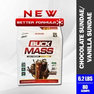 Berrolabs Buck Mass 2.8kg Weight Gainer | Tinggi Kalori & Protein (1330kcal, 64g Protein) Dengan Oat