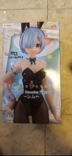 Bandai furyu 從零開始的異世界生活 Re:Zero 雷姆 Rem 黑絲兔女郎 BiCute Bunnies Figure
