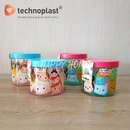 TECHNOPLAST TSUM-TSUM CANISTER 1300ML ARCYLIC PLASTIC JARS 1.3L C442.DT18