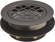 Kohler K-9132-2BZ Shower Drain with Grid Strainer, Oil Rubbed Bronze, Oil-Rubbed Bronze