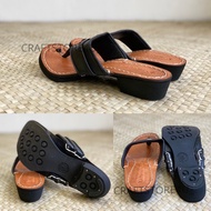 CAPAL KULIT LELAKI BERTUMIT//CAPAL TUMIT GETAH//HANDMADE LEATHER SANDALS