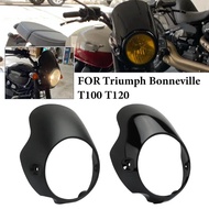 For Triumph BONNEVILLE T100 T120 For Honda Ducati Monster CB150 Motorcycle Headlight Fairing Cafe Ra