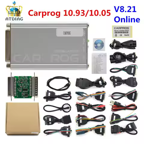 Carprog V10.93 Carprog V10.0.5 Main Unit Carprog 8.21 Online ECU Chip Tunning Car Prog V8.21 irbag R