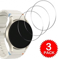 ฟิล์มกันรอยกระจกนิรภัย 3 แพ็ค เข้ากันได้กับ Samsung Galaxy Watch Ultra FE Watch7 Watch6 Watch5 Watch