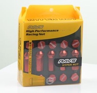 全新盒裝Rays長款螺絲red nut
