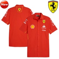 2025 Newest F1 Racing Suit + F1 Racing Team Polo Shirt + Summer Men&Women Short Sleeve T-Shirt