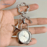 REDD Handcrafted Floral Star Keychain Keyring Alternative Fashion Jewelry