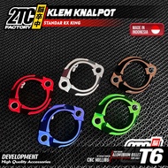 STANDARD EXHAUST CLAMP RX KING RX S YT115 RX-KING CNC 2TC FACTORY 2TC