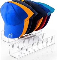 Martin Kench Pack of 2 Hat Holder Cap Holder, Acrylic Cap Organiser Cap Holder, No Install Hat Stand