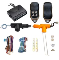 AUTO K ONE   ชุดเซ็นทรัลล็อครถยนต์พร้อมกุญแจรีโมท2ตัว สำหรับรถยนต์ 2 ประตู ใช้ได้กับทุกรุ่น(ที่ร่องก