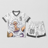 Luffy Gear 5 Kids Jersey Kids Suit