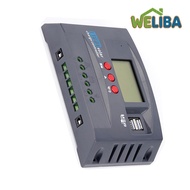 【WELIBA】 12V/24V Compatible Solar Controller 30A-100A Current Rating 30A-100A Controller