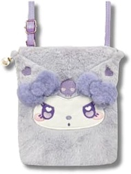 Hatayama Shoji Sanrio Characters Shoulder Pochette, Fluffy Fluffy, Chromi, H7.9 x W 6.9 x D 2.0 inch