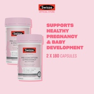 [EXP 31 OCT 2026] [Twin Pack] Swisse Ultinatal Pre-Conception & Pregnancy 180 Caps