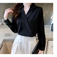 Women's black shirt (anitagreen fashion) - Q30-0422