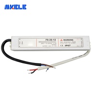 Switching Power Supply Waterproof IP67 5v 12V 24V 48v LED Driver AC DC 110V/220V IP67 20W LED Driver Transformator